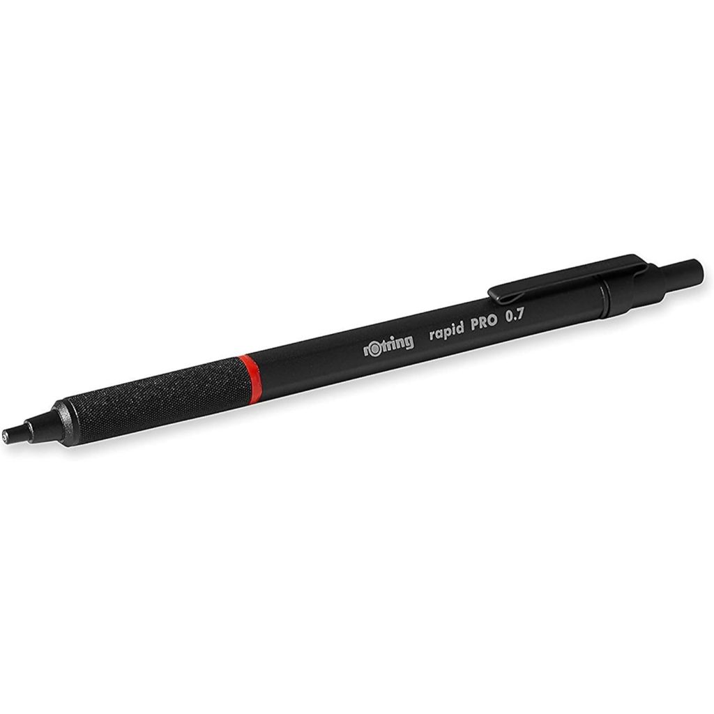 rOtring RapidPro But Chi Bam/0.5 0.7 2.0mm Den Bac/Dau Thu Duoc/Than Thau Luc Giac/5 Kieu