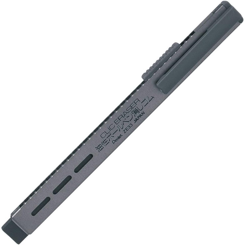 Pentel Tay Xoa Click Eraser/3 Loai/Xoa Muc But Bi XZE33/Hi-Polymer ZE32/4-PRO ZE31/Nhat Ban
