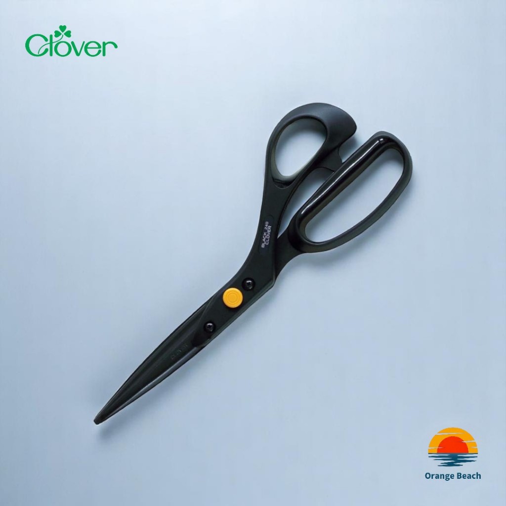 Clover Keo Cat Vai Black 24cm Nhat Ban/Cau Truc Long 60% Nhe Hon/Soi Thuy Tinh/Bao Bao Ve