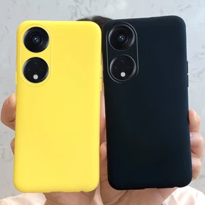 Ốp Điện Thoại TPU Silicone Mềm Màu Kẹo Chống Sốc Cho OPPO Reno 8T 2023 Reno8T 4G 5G