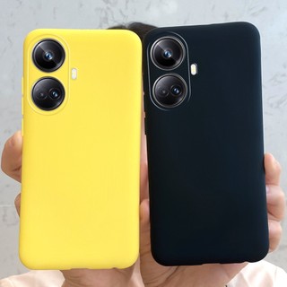 Ốp Điện Thoại Silicon Mềm Mặt Nhám Màu Kẹo Cho Realme 10 Pro Plus 5G Realme10 Pro + RMX3687 RMX3686