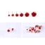 ♥Bông Tai Bạc Đính Đá Zircon Nhiều Màu Thời Trang Cho Nữ
