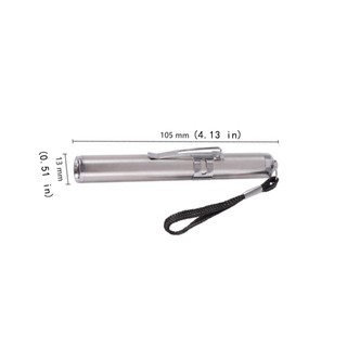 Đèn pin ấp trứng gia cầm mini đèn pin ấp trứng đèn led thiết bị siêu lạnh thép không gỉ (không có pin)
