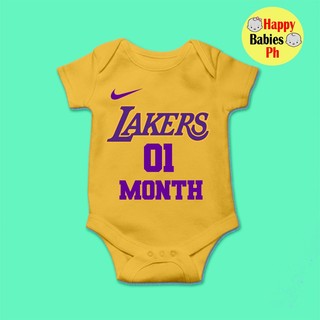 NBA Lakers & Golden State Warrior Baby Onesie DABI