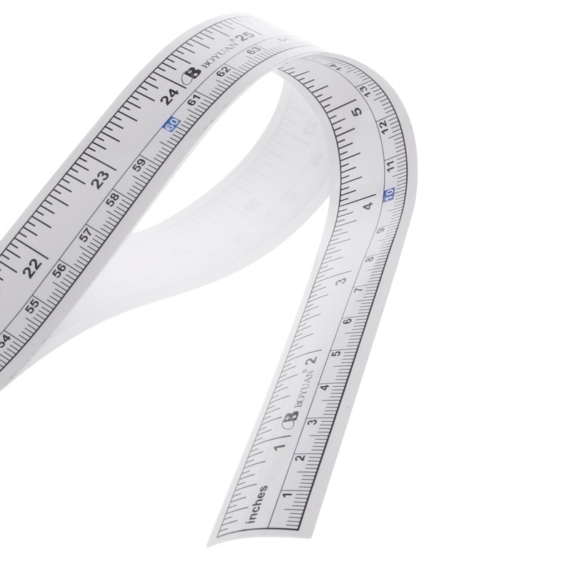 Ppy 90cm Tự Dính Thước Đo Thước Vinyl Cho Máy May Miếng Dán