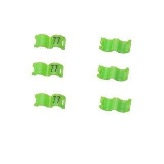 Set 10 / 30 Vòng Kẹp Kim Loại 2.7 / 3 / 4 / 4.5 / 5mm Làm Giáng Sinh