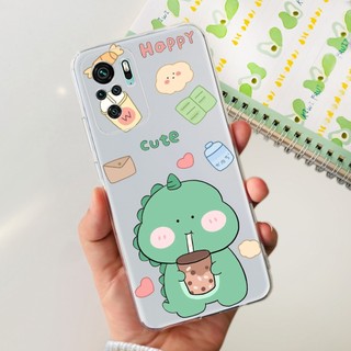 Ốp Điện Thoại TPU Silicon Mềm Hình Phi Hành Gia Cho Xiaomi Redmi Note 10S 10 Pro Max 4G Note10 5G