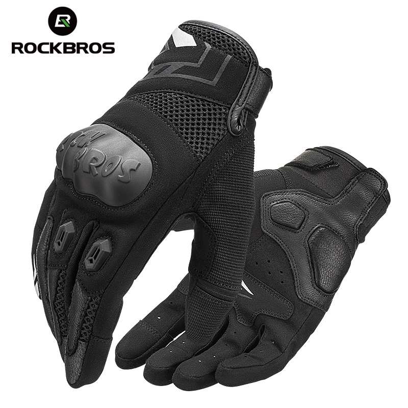 Rockbros Găng Tay Lái Xe Chống Sốc Chống Trượt Thoáng Khí