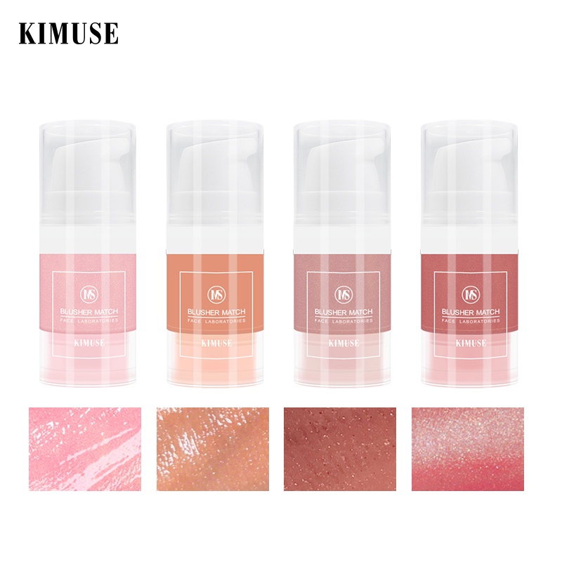 Ảnh Kem má hồng KIMUSE chống thấm nước và mồ hôi 6ml 4