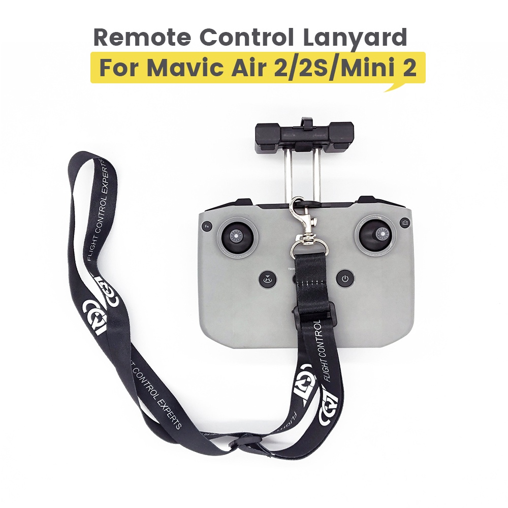 TiMOVO Riem voor DJI Mini 3 Pro controller, instelbaar Mini 3 Pro RC controller, koord, schouderband, compatibel met DJI RC/RC PRO/Smart Controller/Mavic 3 Cine, zwart