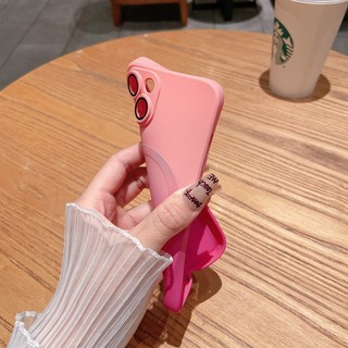 Ốp mềm từ tính cho iPhone 11 12 13 14 Pro Max có màng bảo vệ camera, hỗ trợ chức năng từ tính không dây, chống mồ hôi và chống vân tay