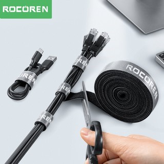 Dụng cụ quấn bảo vệ Rocoren cho dây cáp sạc USB / tai nghe / chuột máy tính tiện lợi
