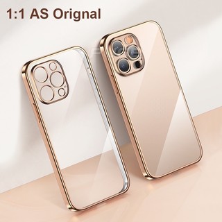 Ốp Điện Thoại Silicon Mềm Chống Sốc Mạ Viền Sang Trọng Cho iphone 13 11 12 pro max Mini XR X XS SE 2020 8 7 Plus 7 Plus 13 pro max
