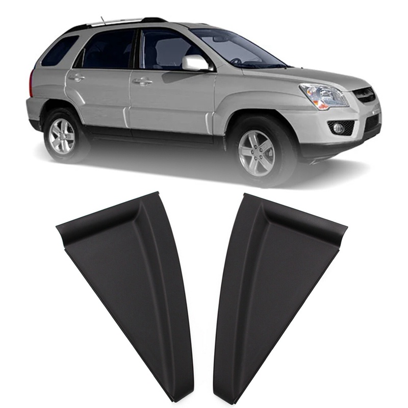 Dành Cho Xe Kia Sportage 2006-2009 2010 Phía Sau Cửa Sổ Bao Bộ Dụng Cụ Cửa Bên Ba Góc Trụ Viền Bảo Vệ Phụ Kiện