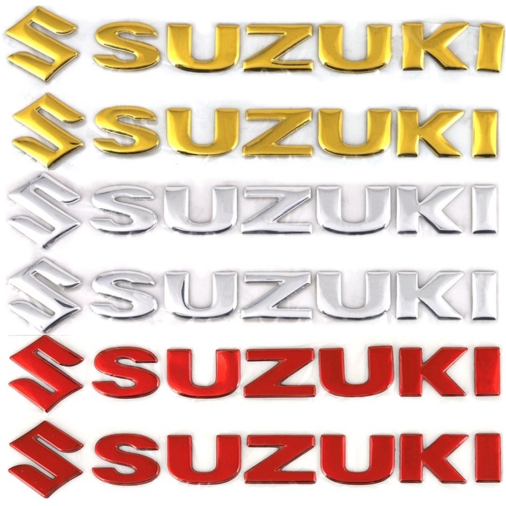 Miếng Dán Logo suzuki 3D Trang Trí Xe Mô Tô | Shopee Việt Nam