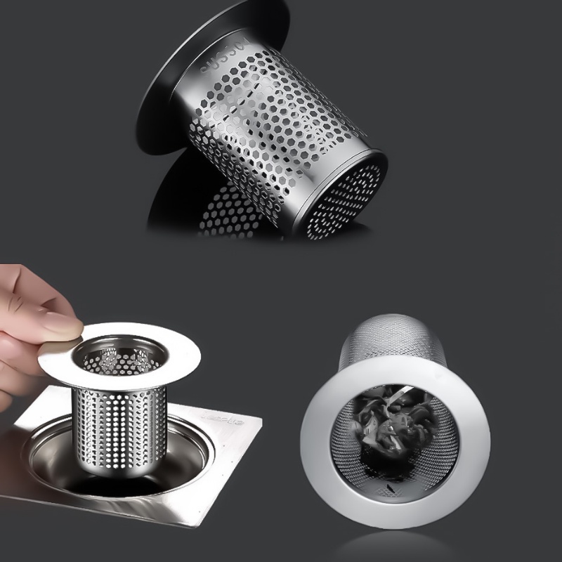 Dụng Cụ Lọc Rác Bồn Rửa Chén / Nhà Tắm Bằng Thép Không Gỉ Nhiều Kích Cỡ | Việt Nam
