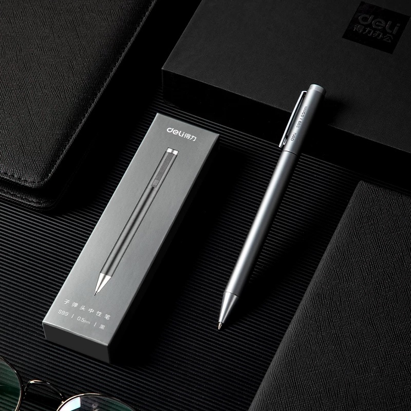 Bút Bi Mực Đen Ngòi 0.5MM Xiaomi Deli