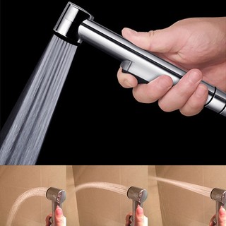 Đầu Vòi Xịt Toilet Bằng Nhựa ABS Màu Trắng Đen Tiện Dụng