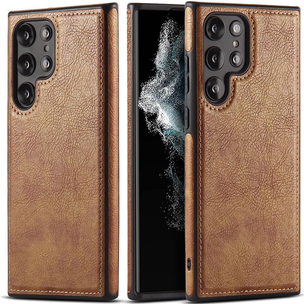 Ốp Điện Thoại Da TPU Chống Sốc Sang Trọng Cho Samsung Galaxy S23 Ultra S23 Plus S22 Ultra Plus