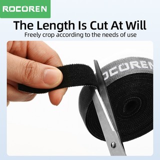 Dụng cụ quấn bảo vệ Rocoren cho dây cáp sạc USB / tai nghe / chuột máy tính tiện lợi
