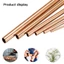 Ống Đồng Dày 0.5mm 300 500mm OD 2.5 3.5 4.5 5.5 6.5 7.5 8.5 9.5mm Siêu Mỏng