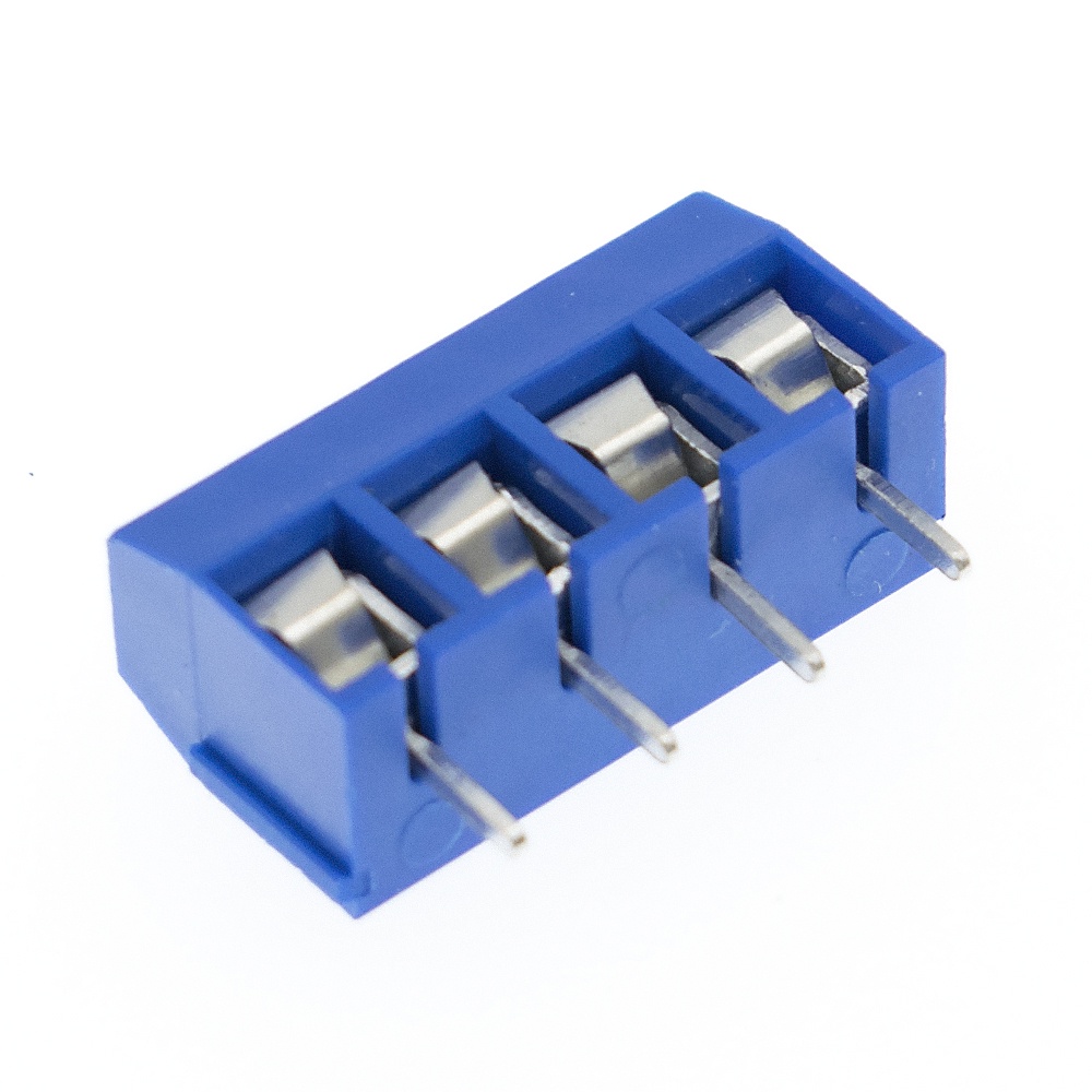 Connettori Morsettiera A Vite Blu Per PCB - 10-100 Pezzi, Passo 5mm, KF301 2P/3P