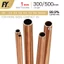 Ống đồng siêu mỏng 1mm 300 500mm od 3.5 4.5 5.5 6.5 7.5 8.5 9.5mm