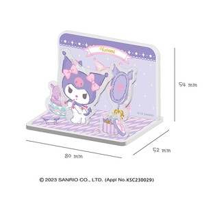 SANRIO Mô Hình Nhân Vật Kuromi My Melody Đứng Bằng Acrylic