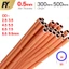 Ống Đồng Dày 0.5mm 300 500mm OD 2.5 3.5 4.5 5.5 6.5 7.5 8.5 9.5mm Siêu Mỏng