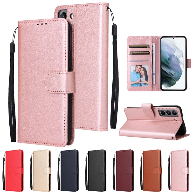 Ốp lưng cho Samsung Galaxy A53 A04e A14 A24 A34 A54 A73 5G Flip Wallet Case Soft Pu Leather Khe cắm thẻ