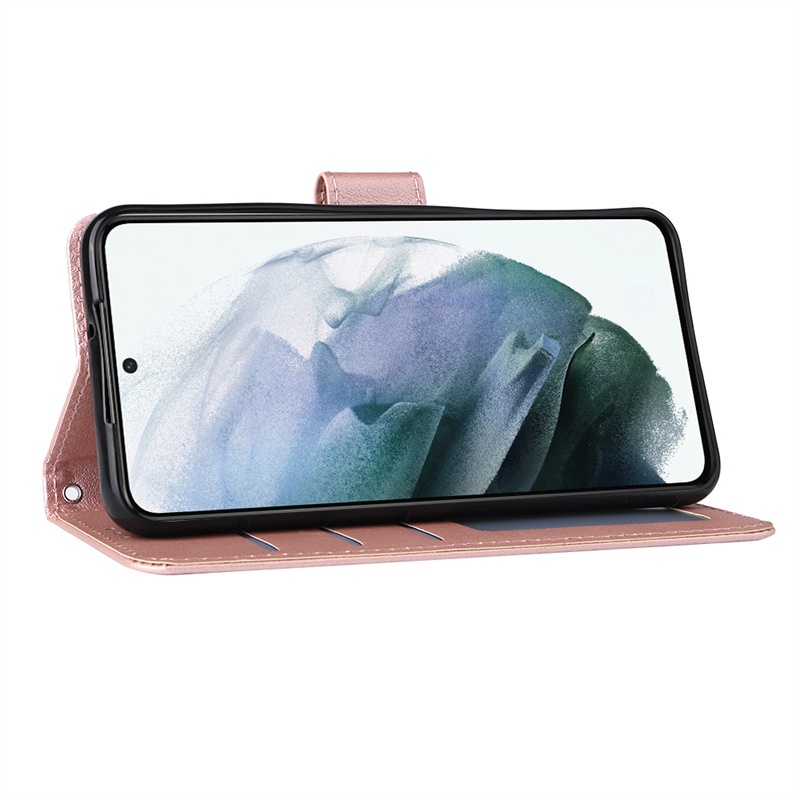 Ốp lưng cho Samsung Galaxy A53 A04e A14 A24 A34 A54 A73 5G Flip Wallet Case Soft Pu Leather Khe cắm thẻ