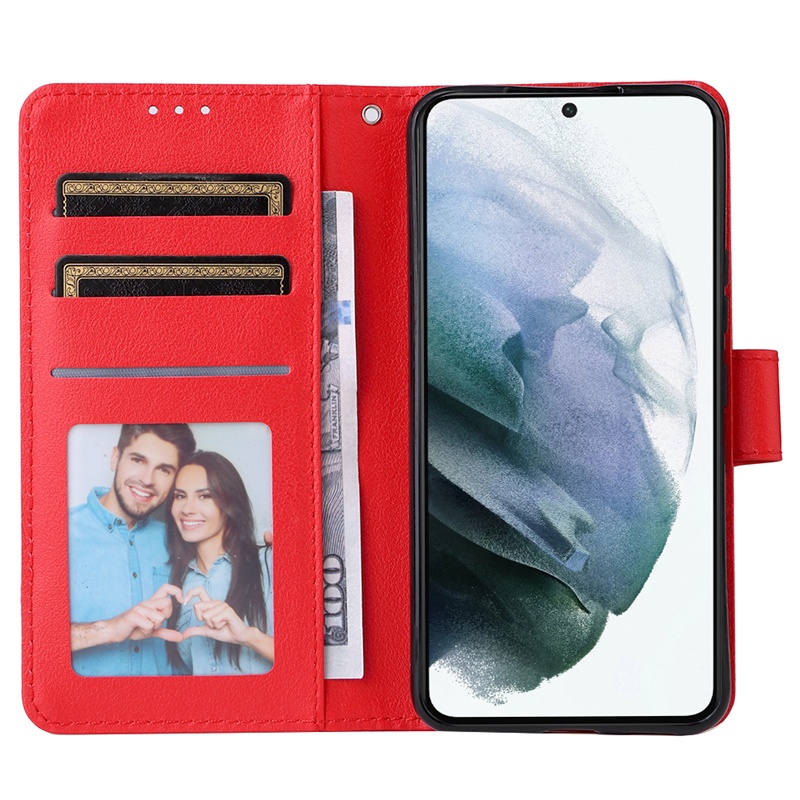 Ốp lưng cho Samsung Galaxy A53 A04e A14 A24 A34 A54 A73 5G Flip Wallet Case Soft Pu Leather Khe cắm thẻ