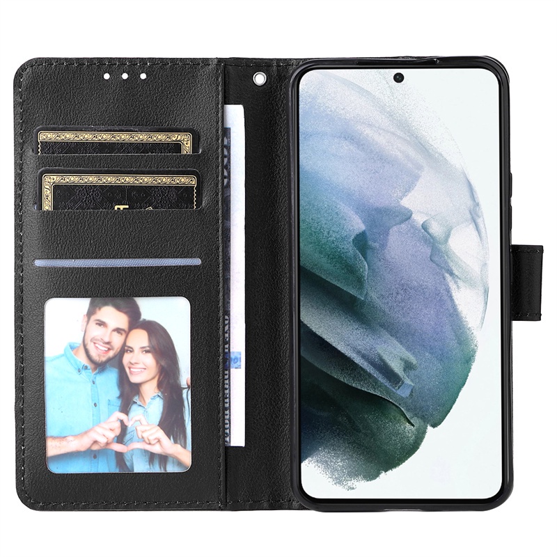 Ốp lưng cho Samsung Galaxy A53 A04e A14 A24 A34 A54 A73 5G Flip Wallet Case Soft Pu Leather Khe cắm thẻ