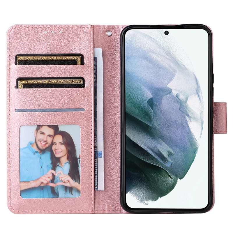 Ốp lưng cho Samsung Galaxy A53 A04e A14 A24 A34 A54 A73 5G Flip Wallet Case Soft Pu Leather Khe cắm thẻ