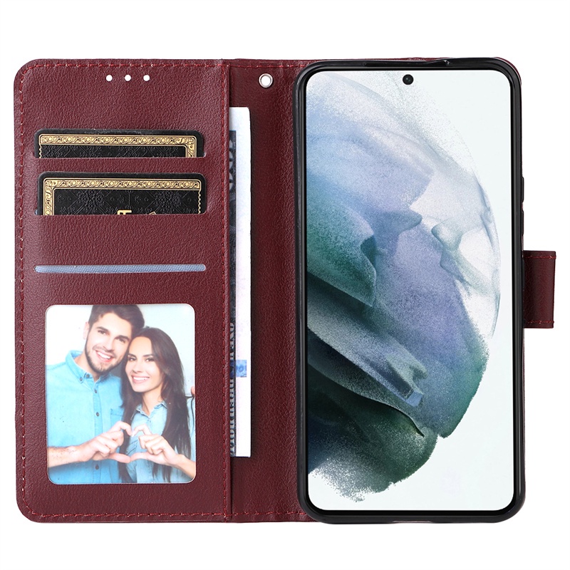 Ốp lưng cho Samsung Galaxy A53 A04e A14 A24 A34 A54 A73 5G Flip Wallet Case Soft Pu Leather Khe cắm thẻ