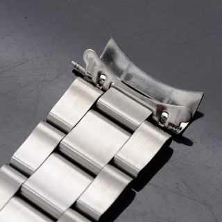 ROLEX Dây Đeo Inox Dạng Cong Cho Đồng Hồ Thông Minh Seiko SKX007 SKX009 18 / 19 / 20 / 21 / 22 / 24mm