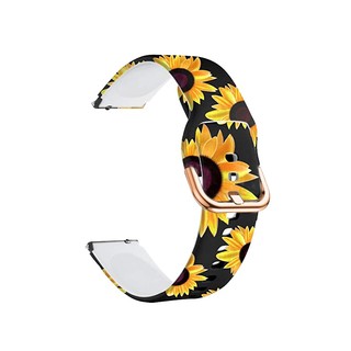 Dây Đeo Đồng Hồ Bằng Silicone 18mm Cho Garmin Vivoactive 3S 4S Venu 2S / Active S / Garmin Rey