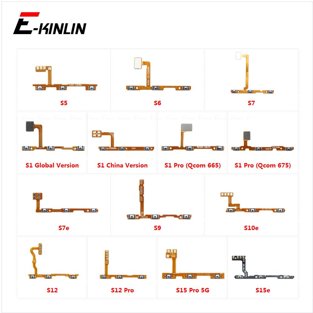 Mạch Nút Âm Lượng Cho Điện Thoại Vivo S1 S5 S6 S7 S7e S9 S10e S12 S15 Pro 5G S15e