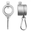 Yoo 2 Chiếc Nhẫn Cột Cờ Hợp Kim Nhôm Có Móc Carabiner Cố Định Xoay 360 Độ Chống Quấn Cờ Gắn Cột Sống