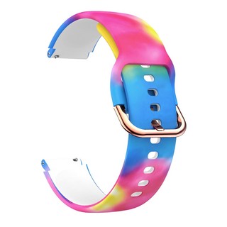 Dây Đeo Đồng Hồ Bằng Silicone 18mm Cho Garmin Vivoactive 3S 4S Venu 2S / Active S / Garmin Rey
