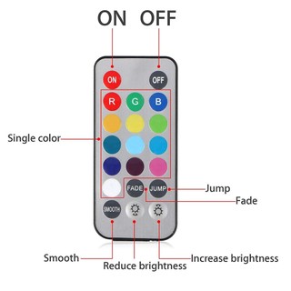 Đèn Led RGB Sử Dụng Pin Chống Thấm Nước Chiếu Sáng Dưới Nước Dùng Cho Bể Cá / Tiệc Cưới