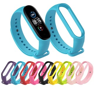 Dây Đeo Thay Thế Bằng Silicone Cho Xiaomi Mi Band 6 5 4 3 2
