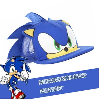 Mũ Lưỡi Trai Phối Lưới In Hình Sonic the Hedgehog Thời Trang 2023 Cho Bé