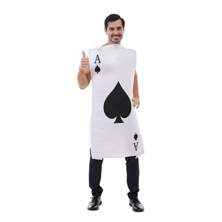 Bộ Thẻ Bài Hóa Trang Ace of Spades Vui Nhộn Cho Gia Đình Dịp Halloween