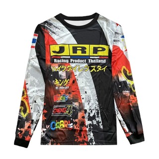 Jrp Áo Thun Tay Dài In Hình Xe Mô Tô Đua Unisex K2