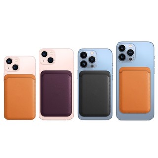 Bao Da Điện Thoại PU Khóa Nam Châm Có Ngăn Đựng Thẻ Cho IPhone 13 14 12