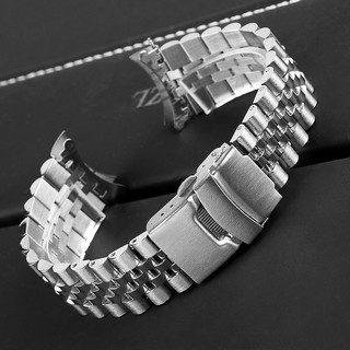 Dây Đeo Đồng Hồ Bằng Thép Không Gỉ 20mm 22mm Cho Seiko SKX007 SKX009 Solid Jubilee