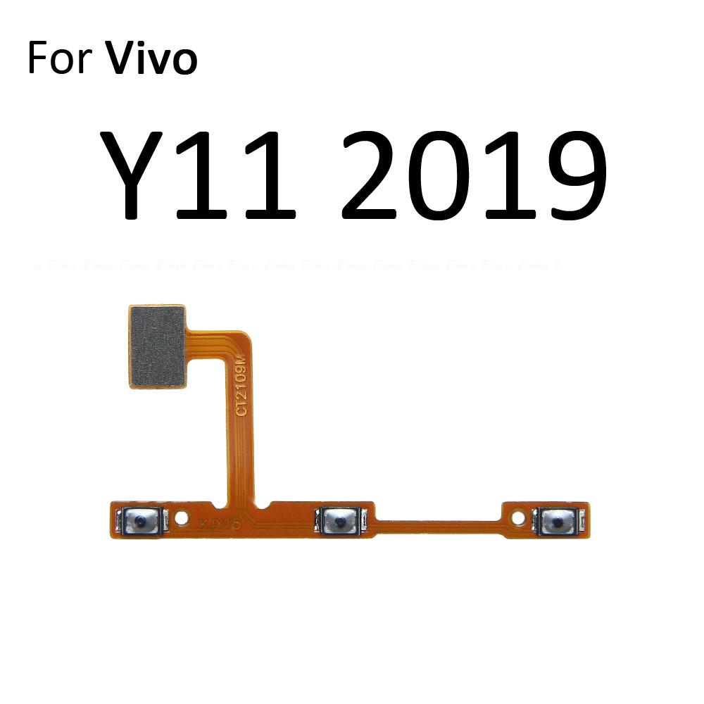 Tắt Tiếng Công Tắc Chìa Khóa Nguồn Ruy Băng Cho Vivo Y19 Y17 Y15 Y10 Y12 Y12s Y12i Y12A Y11 Y11s Y15A Y15C Y15s Điều Khiển Nút Âm Lượng Cáp Mềm Thay Thế Các Bộ Phận