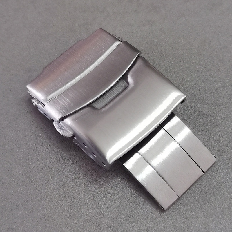 Khóa Cài Đồng Hồ Bằng Thép Không Gỉ 304L Cho SEIKO Divers Oyster 18mm 20mm 22mm 24mm