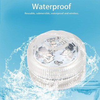 Đèn Led RGB Sử Dụng Pin Chống Thấm Nước Chiếu Sáng Dưới Nước Dùng Cho Bể Cá / Tiệc Cưới